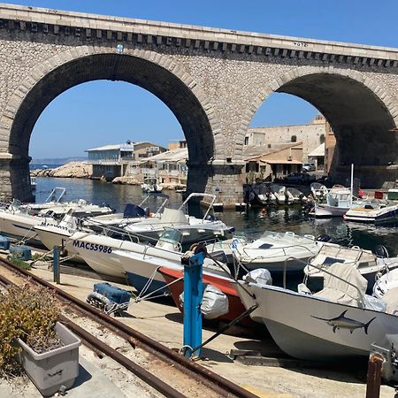 Le Cabanon Du Vallon Des Auffes Lägenhet Marseille Exteriör bild